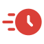deadline icon in red